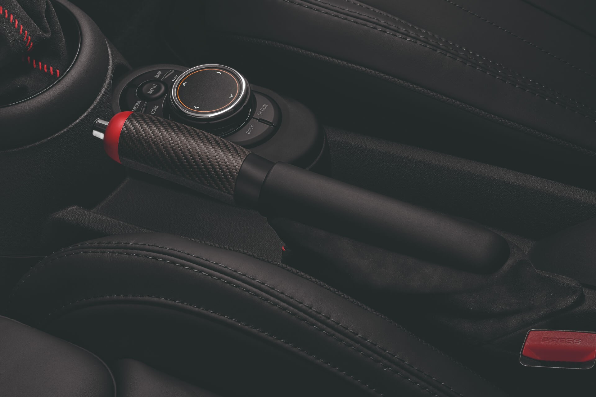MINI John Cooper Works – impugnatura del freno a mano – carbonio